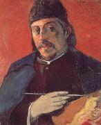 Paul Gauguin Take a palette of self-portraits USA oil painting artist